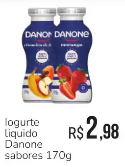 Hiperideal Supermercados logurte liquido danone sabores oferta
