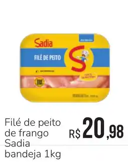 Hiperideal Supermercados Filé de peito de frango Sadia oferta