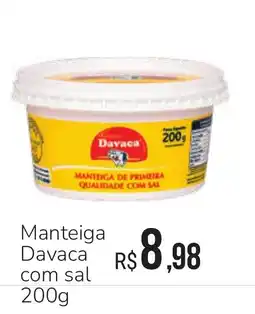 Hiperideal Supermercados Manteiga davaca com sal oferta