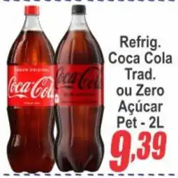 Serrano Supermercado Refrig. Coca Cola Trad. ou Zero Açúcar oferta