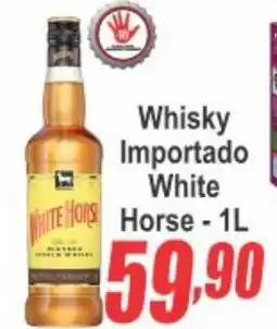 Serrano Supermercado Whisky importado white horse oferta