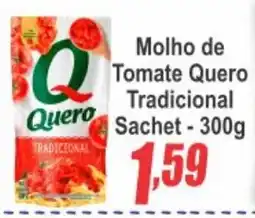 Serrano Supermercado molho de tomate quero tradicional oferta