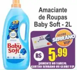 Serrano Supermercado Amaciantede Roupas Baby Soft oferta