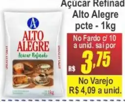 Serrano Supermercado Açucar Refinado Alto Alegre oferta