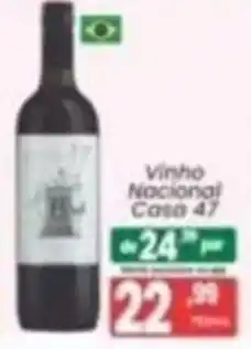 Primor Supermercado Vinho Nacional Casa 47 oferta