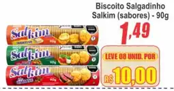 Serrano Supermercado Biscoito salgadinho salkim (sabores) oferta