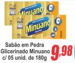 Serrano Supermercado Sabão em pedra glicerinado minuano oferta
