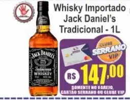 Serrano Supermercado Whisky importado jack daniel's tradicional oferta