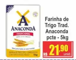 Serrano Supermercado Farinha de Trigo Trad. Anaconda oferta