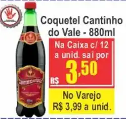 Serrano Supermercado Coquetel Cantinho do Vale oferta