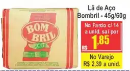 Serrano Supermercado Lã de Aço Bombril oferta