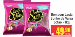 Serrano Supermercado Bombom lacta sonho de valsa oferta