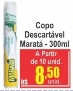 Serrano Supermercado Copo Descartável Maratá oferta