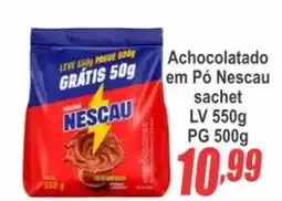 Serrano Supermercado Achocolatado em Pó Nescau sachet oferta
