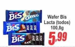 Serrano Supermercado Wafer Bis Lacta (todos) oferta