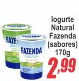 Serrano Supermercado logurte natural fazenda (sabores) oferta