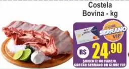 Serrano Supermercado Costela Bovina oferta