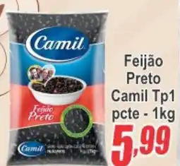Serrano Supermercado Feijão Preto Camil Tp1 oferta