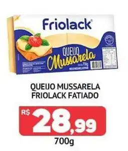Super Nicolini Queijo mussarela friolack fatiado oferta