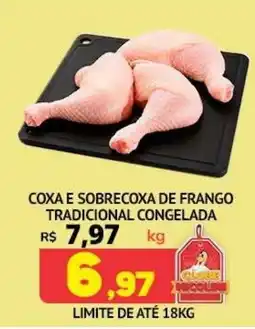 Super Nicolini Coxa e sobrecoxa de frango tradicional congelada oferta
