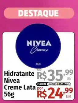 Supermercado Dalben Hidratante nivea creme lata oferta