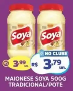 Supermercados Correia Maionese soya tradicional/pote oferta