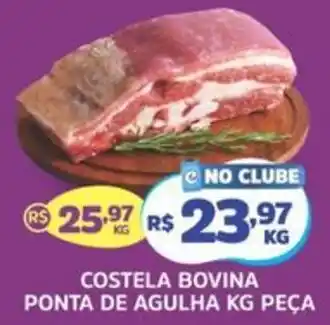 Costela bovina ponta de agulha kg peça
