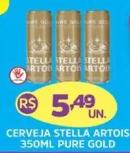 Supermercados Correia cerveja stella artois pure gold oferta