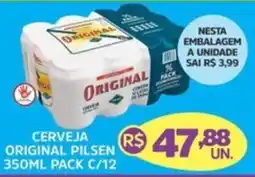 Supermercados Correia Cerveja original pilsen oferta
