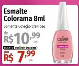 Supermercado Dalben Esmalte Colorama 8ml oferta