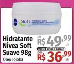 Supermercado Dalben Hidratante nivea soft suave oferta