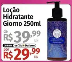 Supermercado Dalben Loção Hidratante Giorno oferta