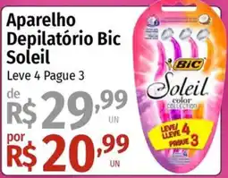 Supermercado Dalben Aparelho Depilatório Bic Soleil oferta