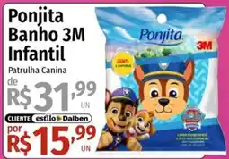 Supermercado Dalben Ponjita Banho 3M Infantil Patrulha Canina oferta