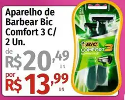 Supermercado Dalben Aparelho de Barbear Bic Comfort 3 oferta