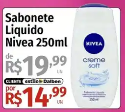 Supermercado Dalben Sabonete liquido nivea creme soft oferta