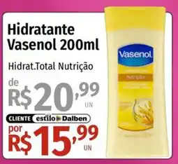 Supermercado Dalben Hidratante vasenol oferta