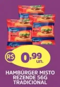 Hambúrguer misto rezende tradicional