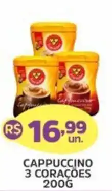Supermercados Correia Cappuccino 3 corações oferta
