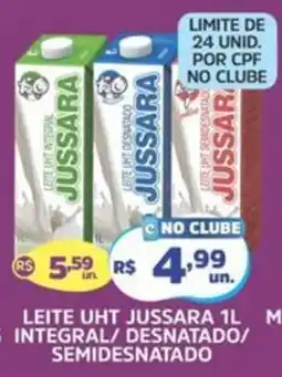 Supermercados Correia Leite uht jussara 1l oferta