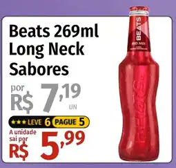 Supermercado Dalben beats 269ml long neck sabores oferta