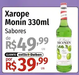 Supermercado Dalben Xarope monin 330ml oferta