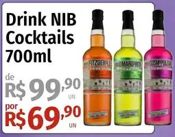 Supermercado Dalben Drink nib cocktails oferta