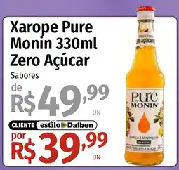 Supermercado Dalben Xarope pure monin zero açúcar oferta