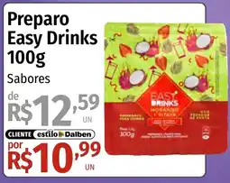 Supermercado Dalben Preparo easy drinks oferta