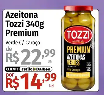 Supermercado Dalben Azeitona tozzi premium verde c/ caroço oferta
