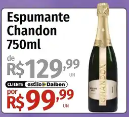 Supermercado Dalben Espumante chandon oferta