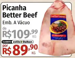 Supermercado Dalben Picancha better beef oferta