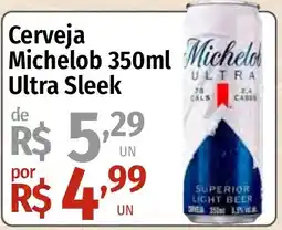 Supermercado Dalben Cerveja Michelob Ultra Sleek oferta