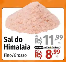 Supermercado Dalben Sal do Himalaia Fino/Grosso oferta